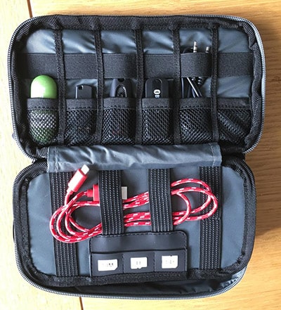 Kabel Organiser Deluxe Sunflake-klein