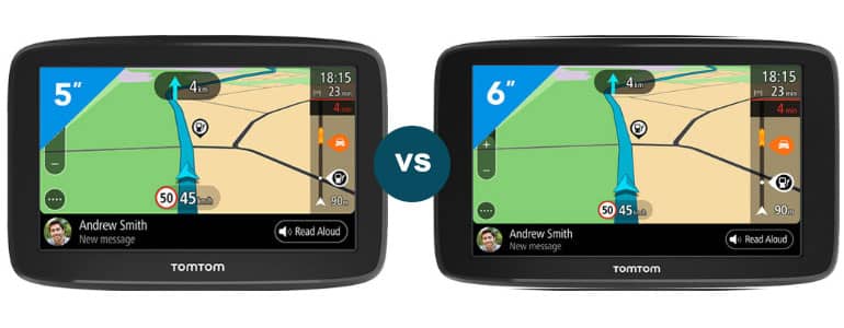 Tomtom go basic 5 vs 6