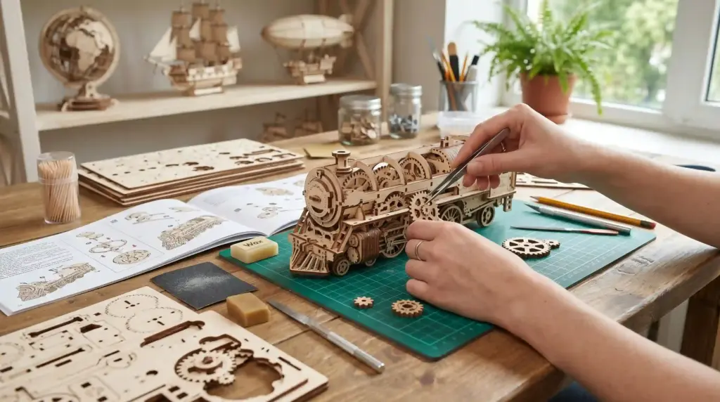 How to build 3d wooden puzzles with beginner crafting tools