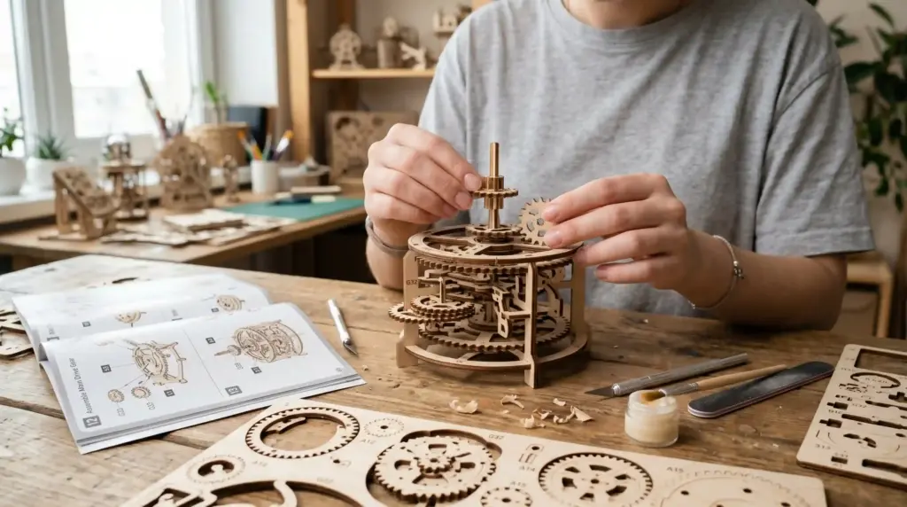 How to build 3d wooden puzzles step by step