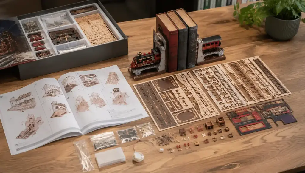 Book Nook Buyer's Guide 2 beginner book nook kit components and instructions